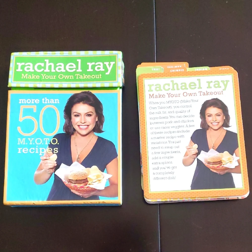 Rachael Ray Recipe Card Set